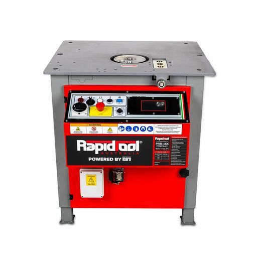 RAPIDTOOL PRB-16X Premium 400-415V Heavy Duty 6-16mm + Stirrup Rebar Bender – image 3