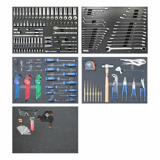 SP Tools SP52525DX 230pce Metric Tool Kit In 7 Drawer Tech Series Tool Box - Diamond Black – image 2