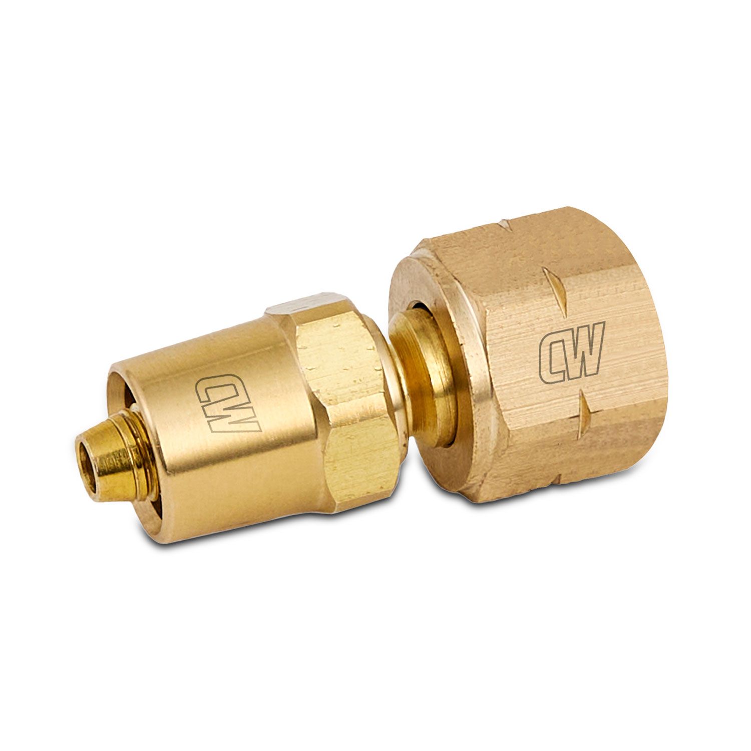 Cigweld CW240 5mm Screw Type BlueJet Hose Connection Kit - Type, 5/8"-18 UNF LH – image 2