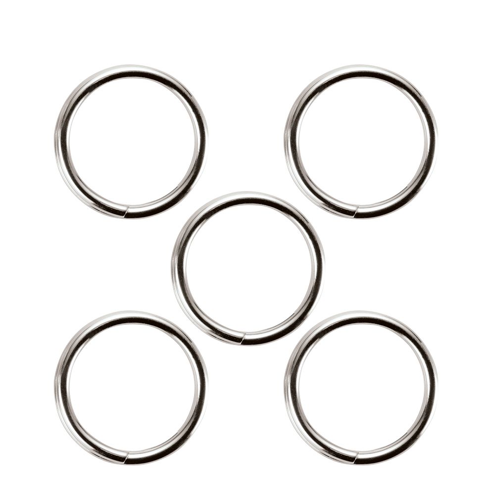 Milwaukee 48228883 5-Pack 50mm (2") 0.9kg (2lb) Split Ring Lanyard Attachment – image 4