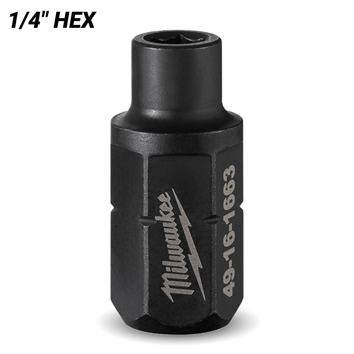 Milwaukee 49161663 M12 FUEL 1/4" Hex Insider Pass-Through Ratchet Anvil Adapter – image 2