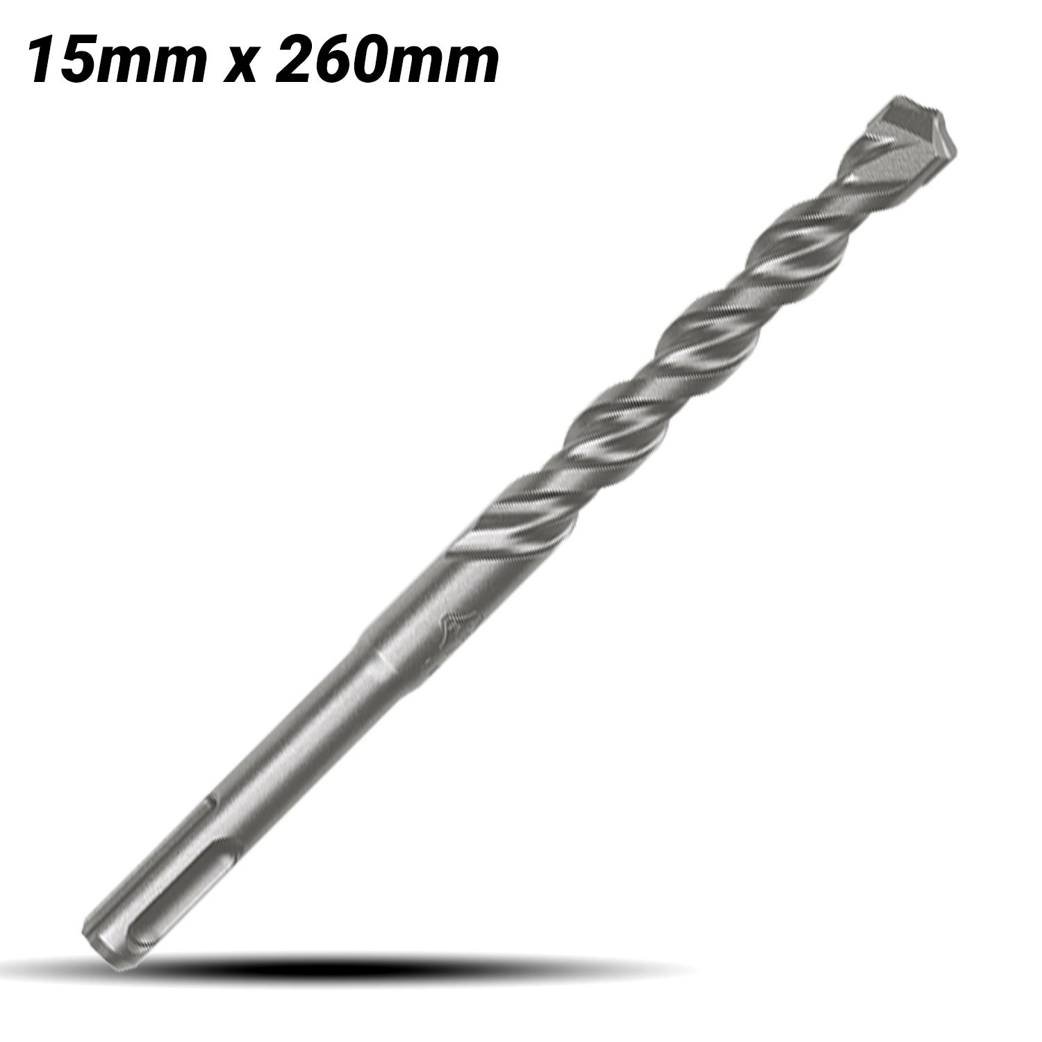 Milwaukee 4932344300 M2 15mm x 260mm 2-Cut SDS Plus Drill Bit – image 2