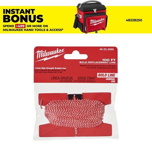 Milwaukee 48223989 30m Bold Replacement Line