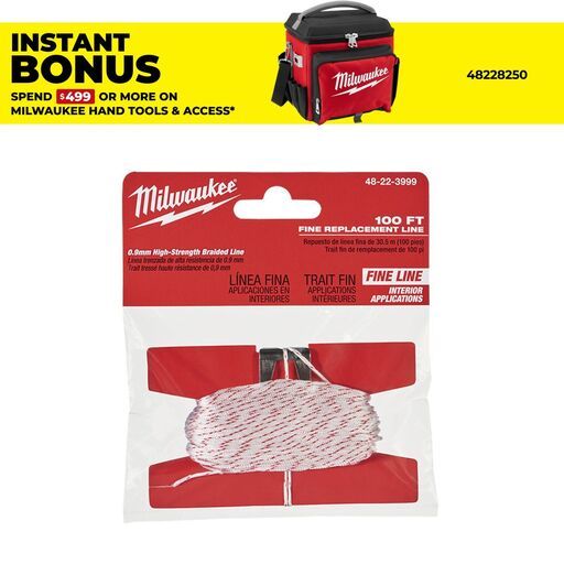 Milwaukee 48223999 30m Fine Replacement Line
