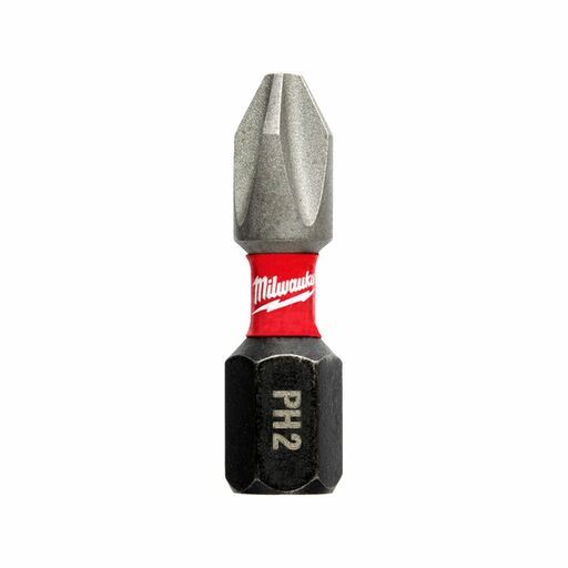 Milwaukee 48324604 25-Pack Phillips #2 SHOCKWAVE Insert Bit – image 4