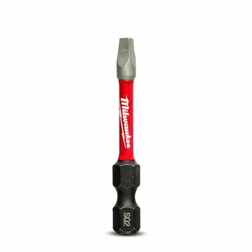 Milwaukee 48324606 5-Pack #2 50mm (2") SHOCKWAVE Power Bit Square Recess – image 5