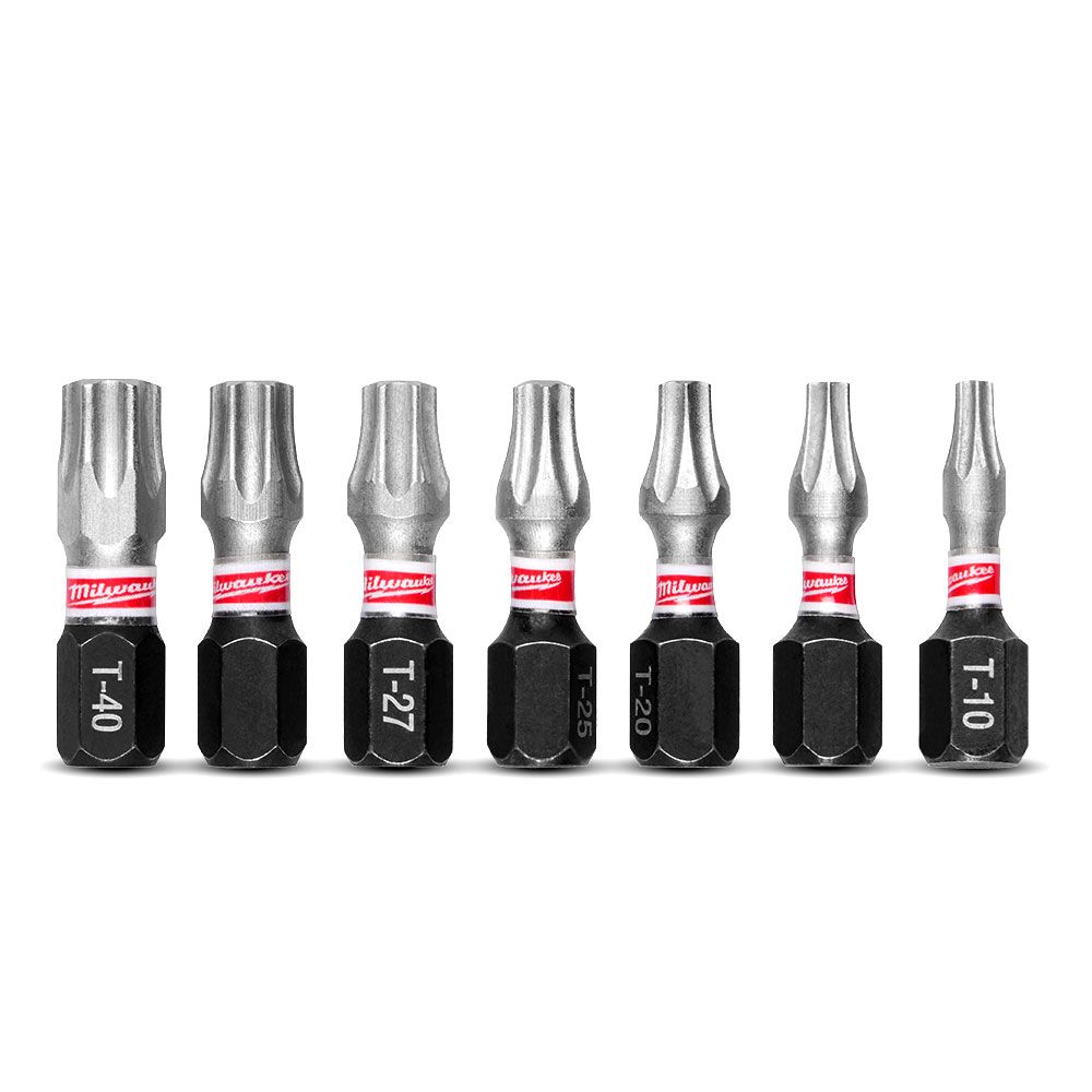 Milwaukee 48324615 7pce SHOCKWAVE Insert Bit TORX Set – image 4
