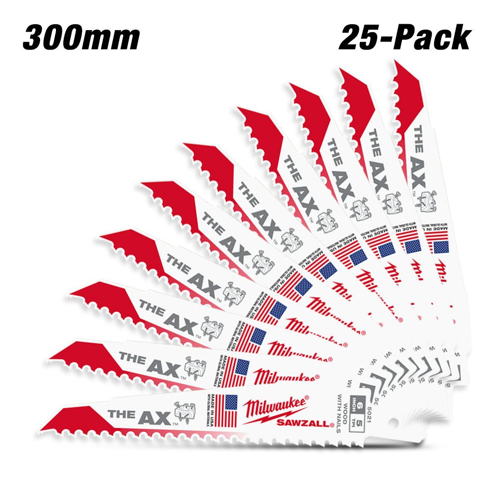 Milwaukee 48008027 25-Pack 300mm (12