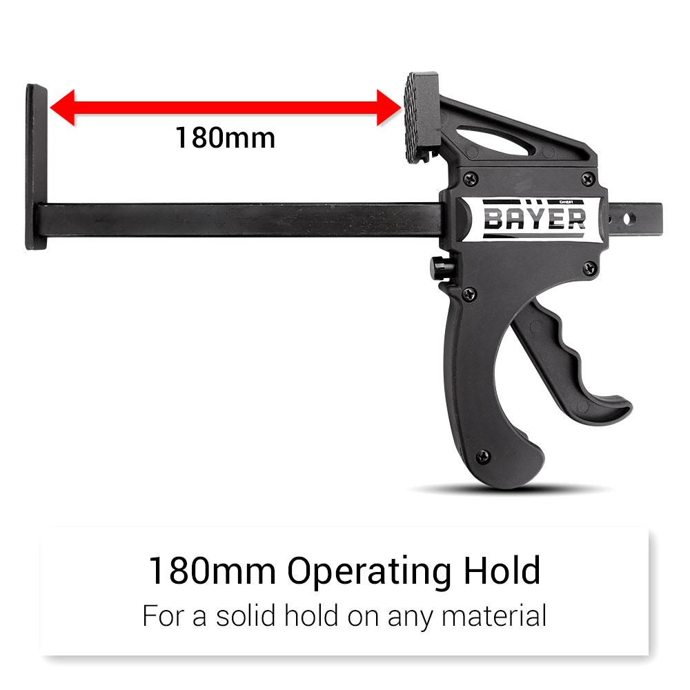 Bayer BAY76202COMBOKIT2 BAY76202 1400w 165mm (6-1/2") Track Saw With Track Saw Accessories – image 10