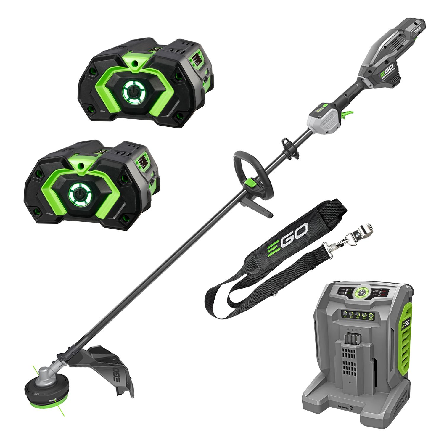 EGO STX4504-2 56V POWER+ 5.0Ah Li-ion 450mm (18") Commercial Brushless Cordless Line Trimmer Combo Kit – image 2