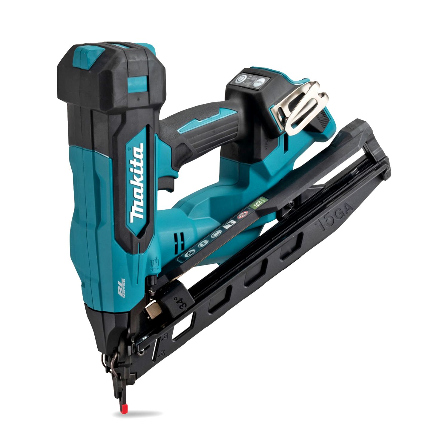 Makita DBN620Z 18V Li-Ion LXT Cordless Brushless 15Ga Angled Finish Nailer