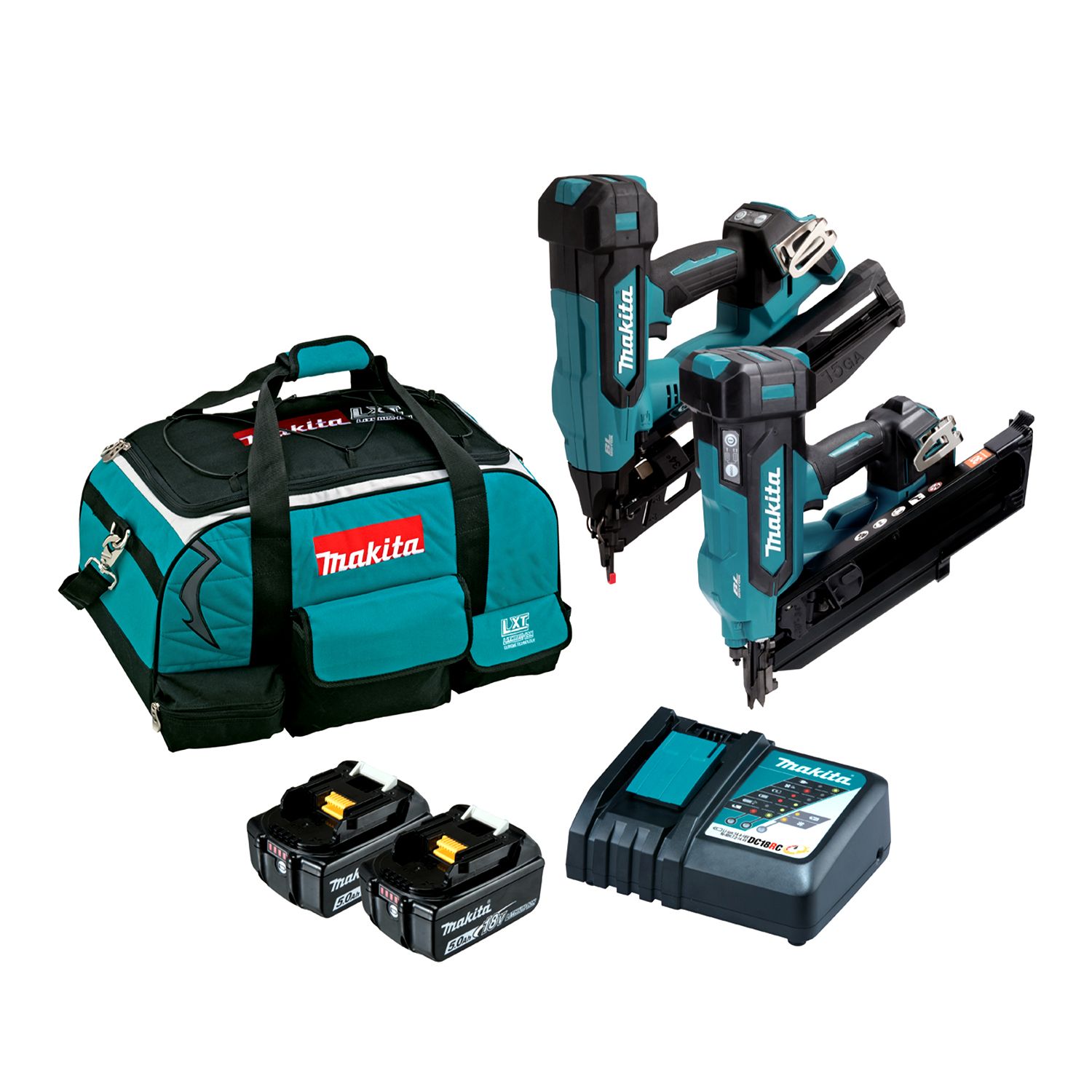 Makita DLX2526T 18V 5.0Ah Li-ion Cordless Brushless 2pce Combo Kit – image 2