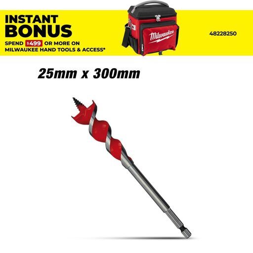 Milwaukee 48130088 25mm x 150mm SPEED FEED Wood Bit