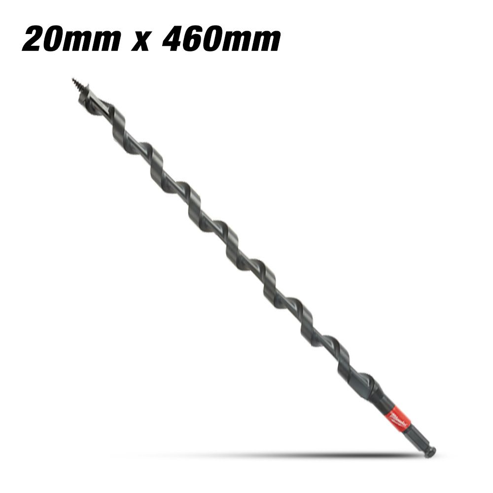Milwaukee 48136760 20mm x 460mm SHOCKWAVE Power Utility Auger – image 2