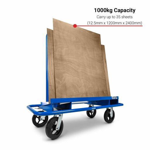 Climbrite BP1000B 1 Tonne Plasterboard & Panel Trolley – image 4