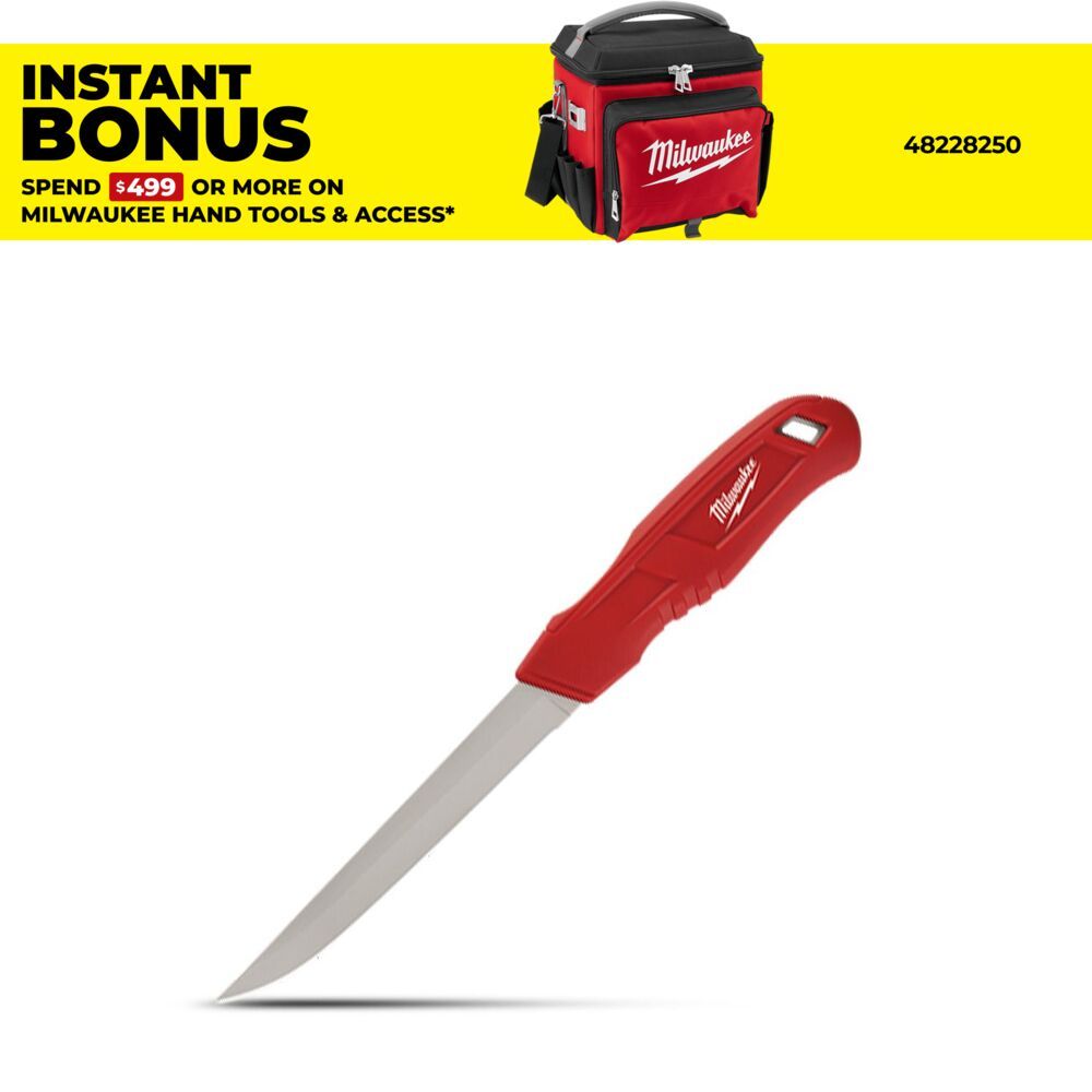 Milwaukee 48221921 Smooth Blade Insulation Knife – image 1