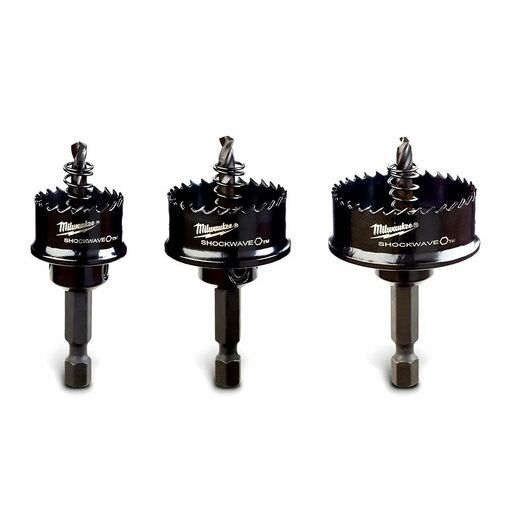 Milwaukee 49224800 3pce Thin Wall Hole Saw Set – image 4