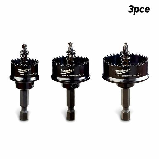 Milwaukee 49224800 3pce Thin Wall Hole Saw Set – image 2