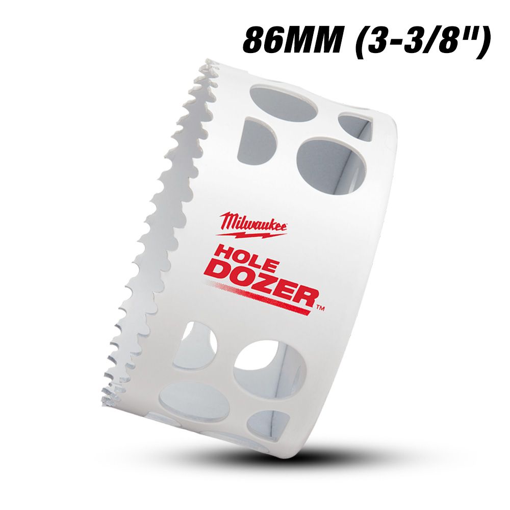 Milwaukee 49560187 86mm (3-3/8") HOLE DOZER Bi-Metal Hang Sell Hole Saw – image 2
