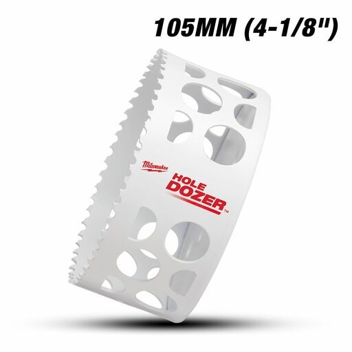 Milwaukee 49560217 105mm (4-1/8") HOLE DOZER™ Bi-Metal Hang Sell Hole Saw – image 2