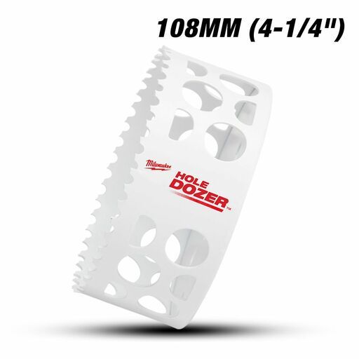 Milwaukee 49560223 108mm (4-1/4") HOLE DOZER Bi-Metal Hang Sell Hole Saw – image 2