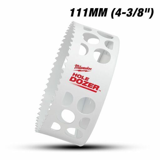Milwaukee 49560227 111mm (4-3/8") HOLE DOZER Bi-Metal Hang Sell Hole Saw – image 2