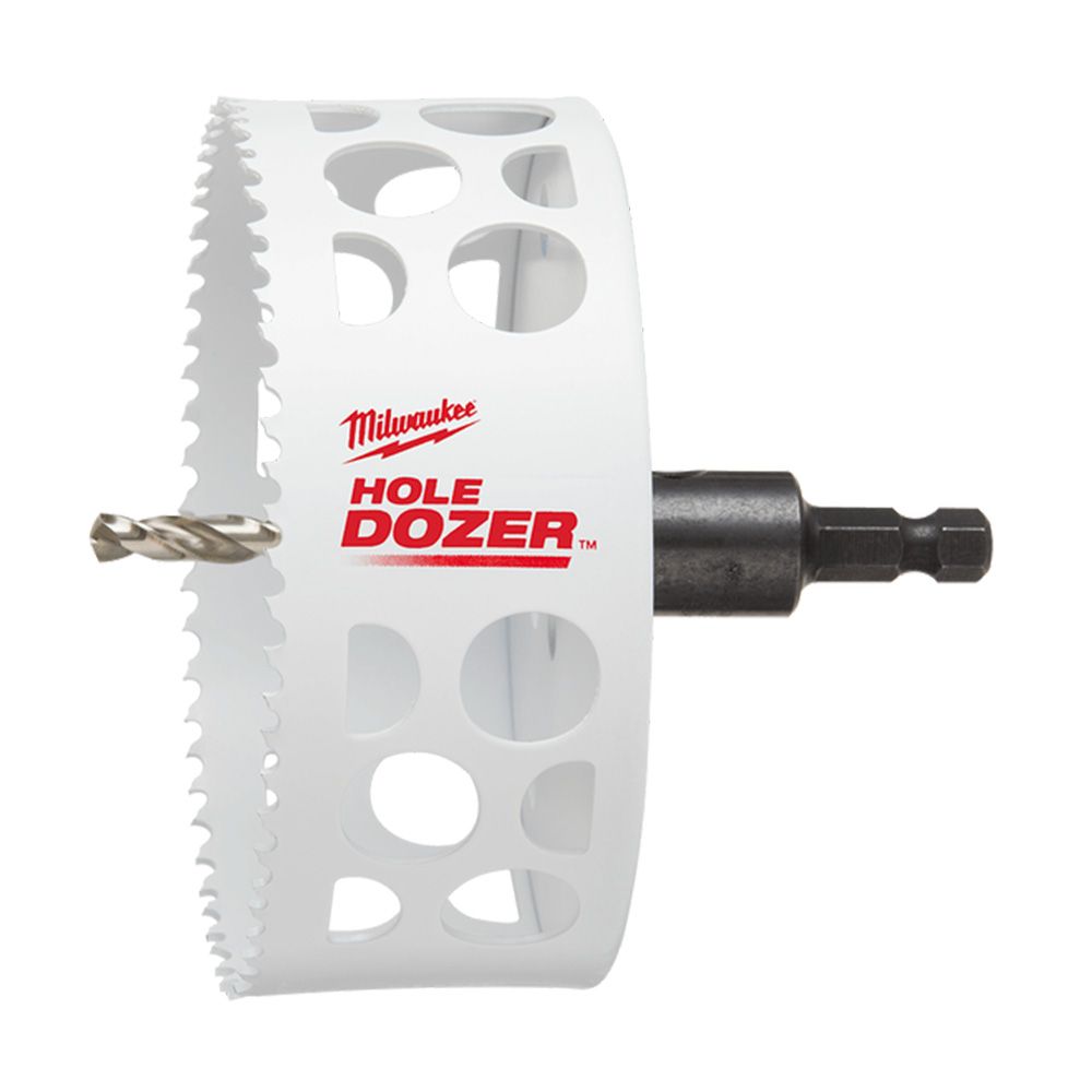Milwaukee 49560227 111mm (4-3/8") HOLE DOZER Bi-Metal Hang Sell Hole Saw – image 5