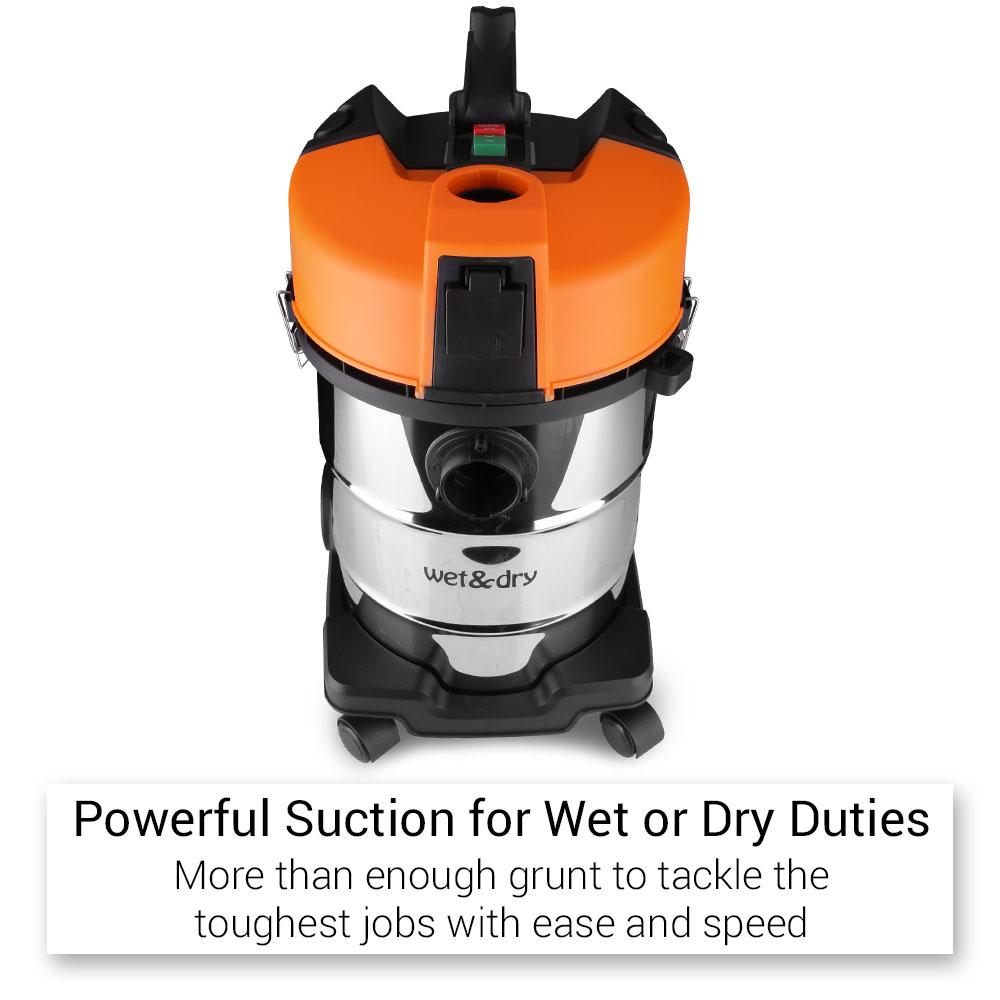 Bayer B30L (BREYLW622530L) 1200W 30L Wet And Dry Vacuum