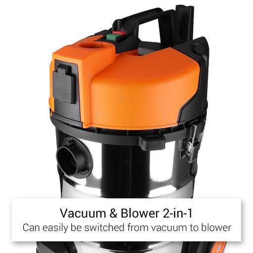 Bayer BAY76202-BREYLW622530L 1400W 165mm (6-1/2") Track Saw & 1200W Wet and Dry Vacuum with Track Accessories – image 7
