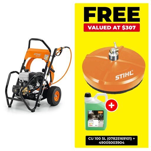 STIHL RB 600 (47910124604) 6.9HP 3200PSI 11.3LPM Petrol Pressure Washer