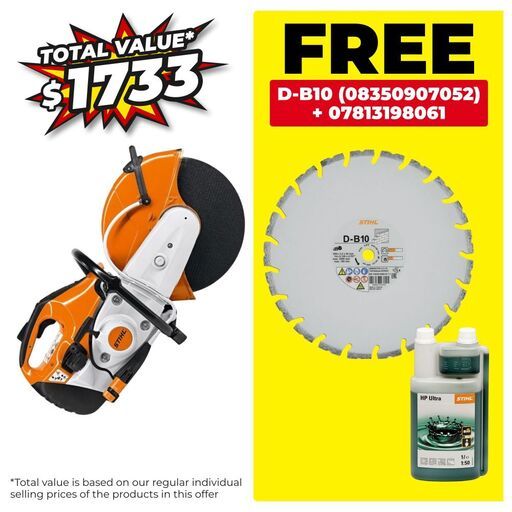 STIHL TS 420 (42380112808) 350mm (14") Petrol Cut-Off Saw