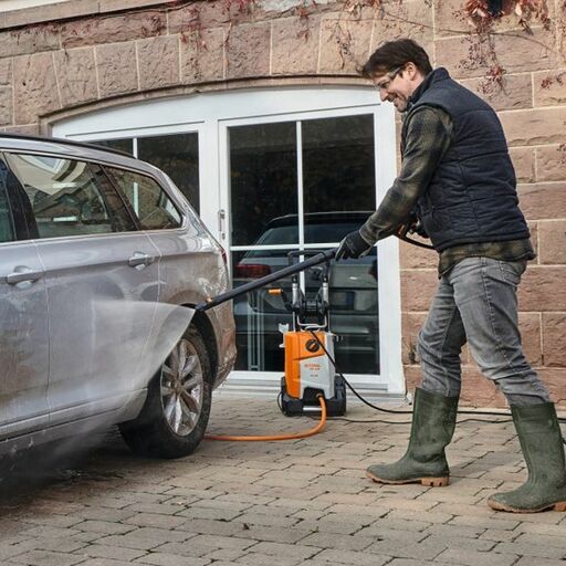 STIHL RE 130 PLUS (49500114564) 2175PSI 7.0LPM Electric Pressure Washer with Hose Reel – image 4