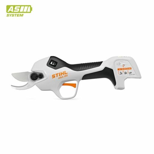 STIHL ASA 20 (VA050116200) 11V Li-ion Cordless AS System Secateurs - Skin Only – image 1