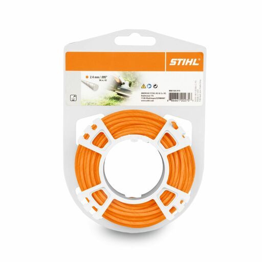STIHL 00009302339 2.4mm x 41m Round Mowing Nylon Line - Orange – image 3