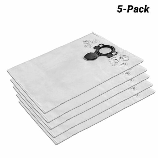 STIHL 49015009007 5-Pack Filter Bag to Suit SE 122