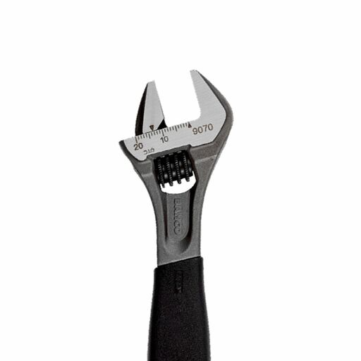 Bahco 9070 ERGO™ 20mm x 158mm Central Nut Adjustable Wrench with Rubber Handle and Phosphate Finish – image 5