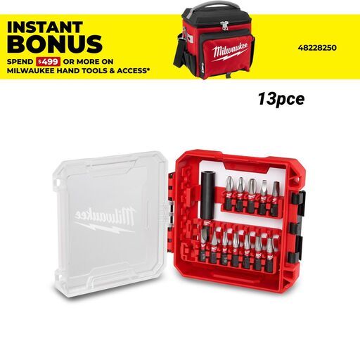 Milwaukee 48324035 13pce SHOCKWAVE Impact Driver Bit Set