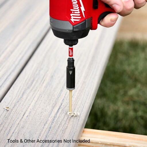 Milwaukee 48327905 4pce 76mm (3") SHOCKWAVE Screw Engaging Magnetic Bit Holder – image 6