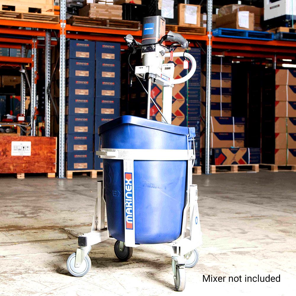 Makinex MS-04-00-V2 Mixing Station Spare Bucket with Lid to Suit MS-100 – image 4