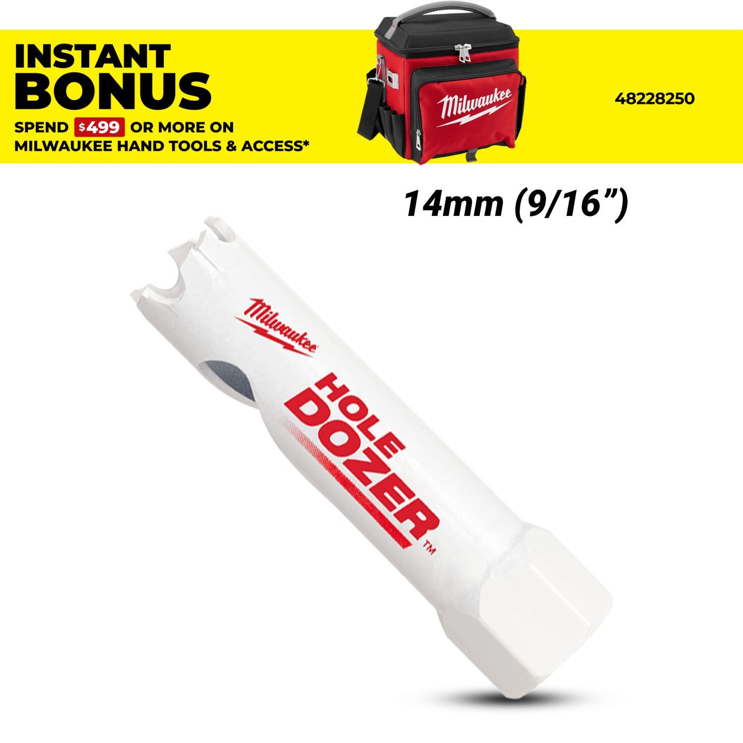 Milwaukee 49560002 14mm (9/16") Hole Dozer™ Bi-Metal Hole Saw – image 1