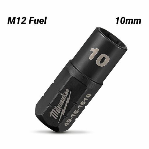 Milwaukee 49161610 M12 FUEL 10mm Insider Pass-Through Ratchet Socket – image 2