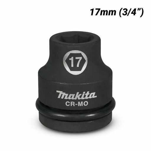 Makita E-22224 17mm 3/4" Square Drive Impact Socket