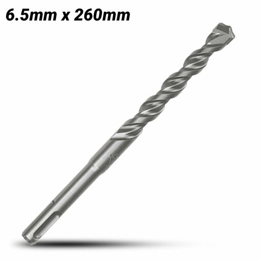 Milwaukee 4932399148 6.5mm x 260mm SDS Plus M2 2-Cut Drill Bit – image 2