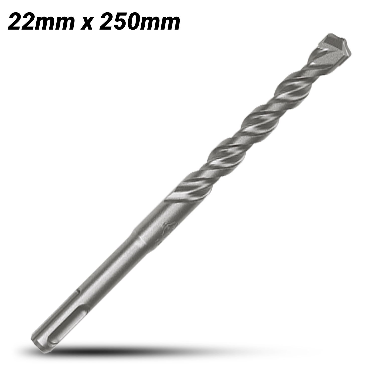 Milwaukee 4932373911 22mm x 250mm SDS Plus M2 2-Cut Drill Bit – image 2