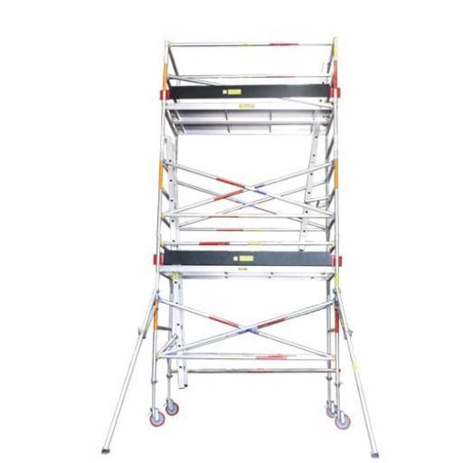 Climbrite CLI5D 2.5m x 1.3m x 5m Double Width Aluminium Mobile Scaffold – image 2