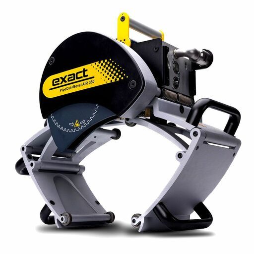 PlumBOSS PEC360AIRCB 90PSI Air 110mm-360mm Capacity 360AIR exactCUT Pneumatic Pipe Cut & Bevel Saw – image 2