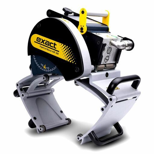 PlumBOSS PEC360AIRCB 90PSI Air 110mm-360mm Capacity 360AIR exactCUT Pneumatic Pipe Cut & Bevel Saw