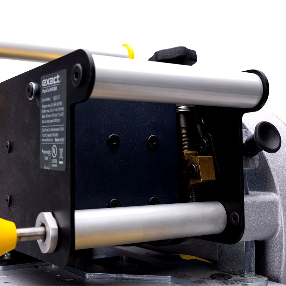 PlumBOSS PEC360AIRCB 90PSI Air 110mm-360mm Capacity 360AIR exactCUT Pneumatic Pipe Cut & Bevel Saw – image 6