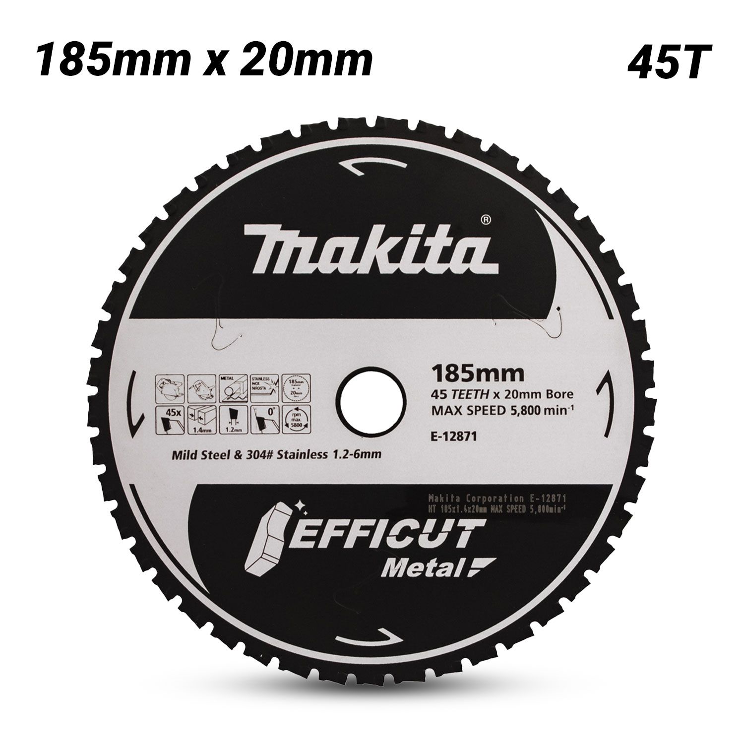 Makita Premium White 125-45 A-71700 Laser Slit Tipped Saw Blade Makita Premium White 125-45 A-71700 Laser Slit Tipped Saw Blade
