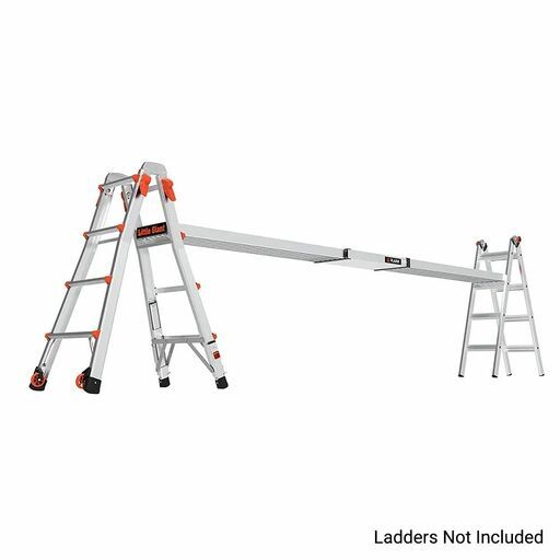 Little Giant Ladder Systems 11813 2.4-3.9M Aluminium 2 Person Rated Adjustable Plank – image 3